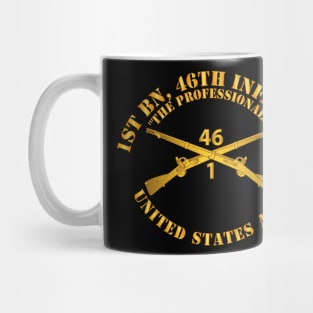 1st Bn 46th Infantry Regt - The Professionals - Infantry Br Mug